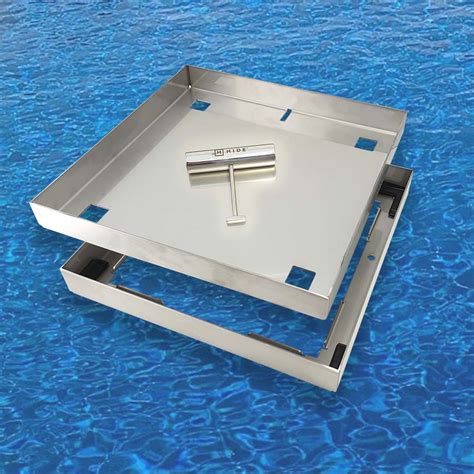 stainless steel skimmer box covers|skimmer covers for inground pools.